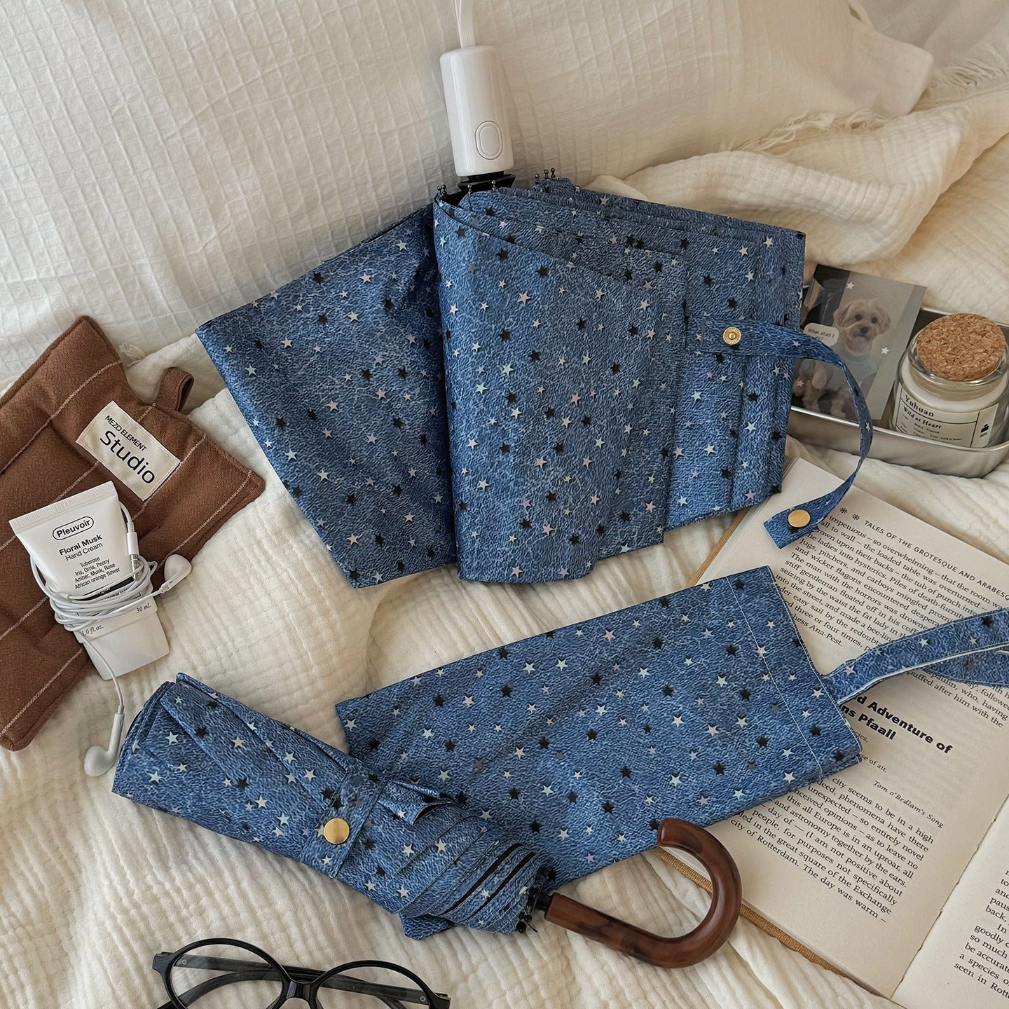 Damen kompakter Taschenschirm Karnz