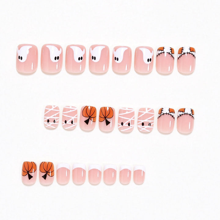 Halloween-Themen Press-On Nagelkunst Karnz