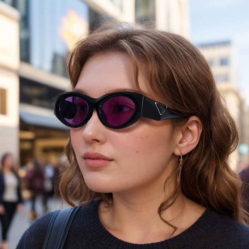 Damen modische Katzenaugen Sonnenbrille Karnz