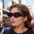 Damen modische Katzenaugen Sonnenbrille Karnz