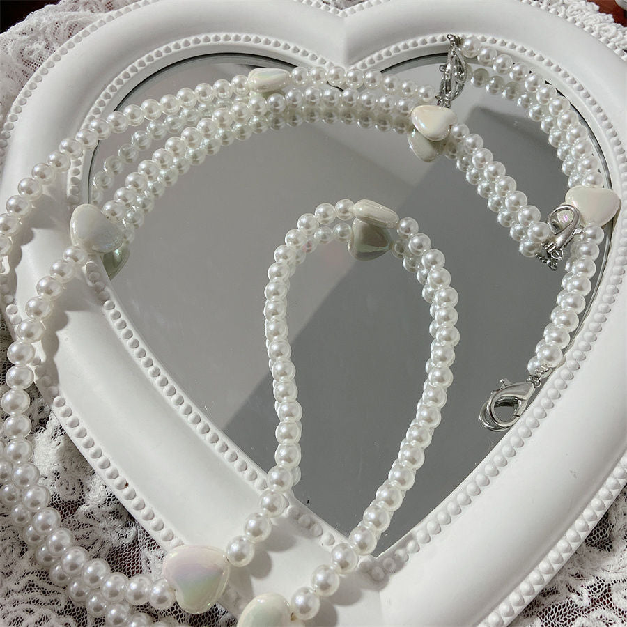 Eleganter Perlenbesetzter Brillenhalter Karnz