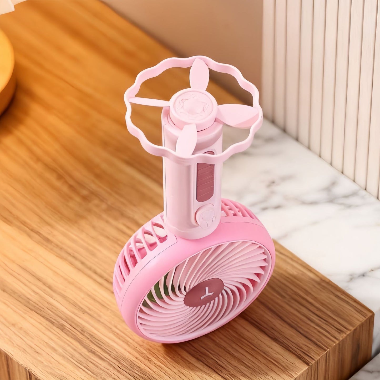 Damen Tragbarer Mini-Handventilator mit flexibler Neigungsverstellung Karnz