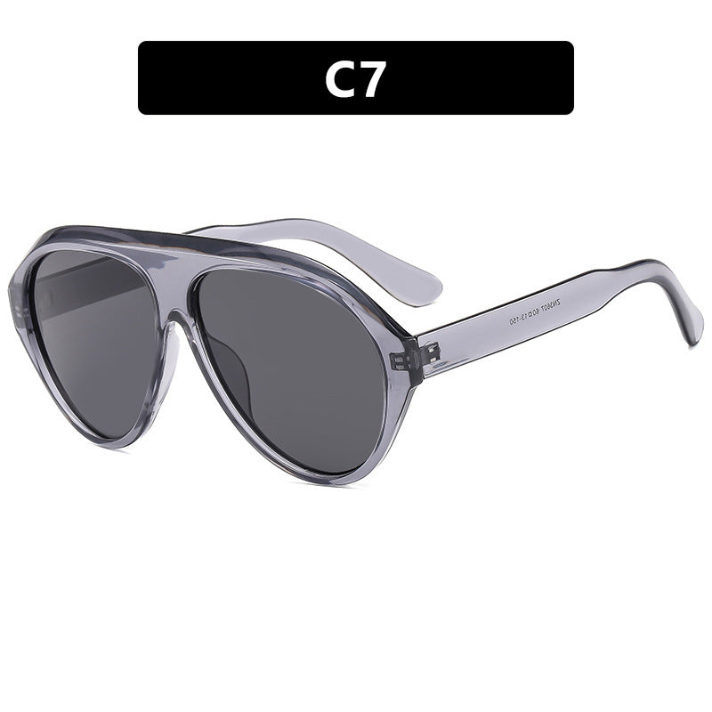 Damen sportliche Sonnenbrille mit innovativem Rahmen Karnz