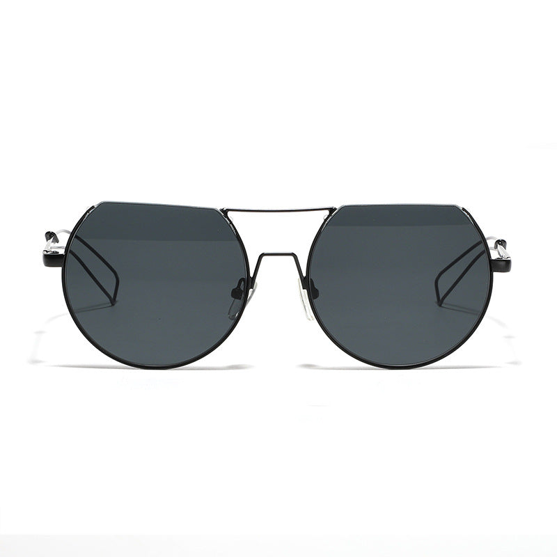 Damen modische Oversized-Sonnenbrille mit innovativem Rahmen Karnz