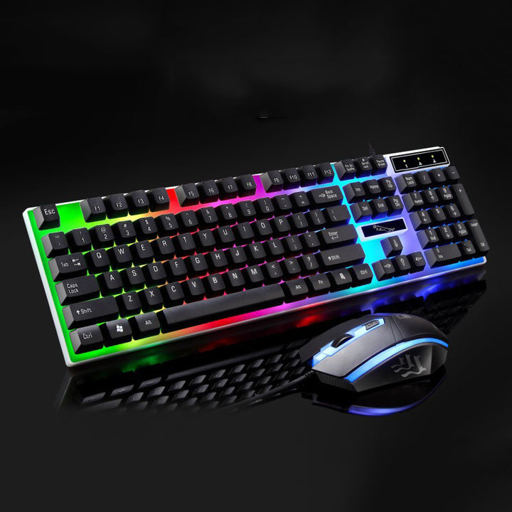 RGB Gaming-Tastatur und Hochpräzisions-Maus-Set Karnz