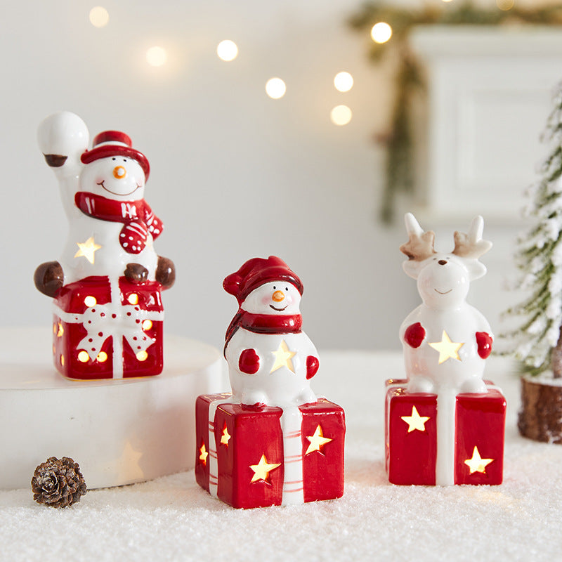 Launischer Weihnachtsmann Gnom Figurine