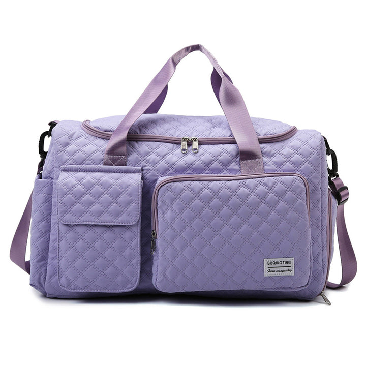 Geräumige gesteppte Wochenend-Duffle-Tasche Karnz