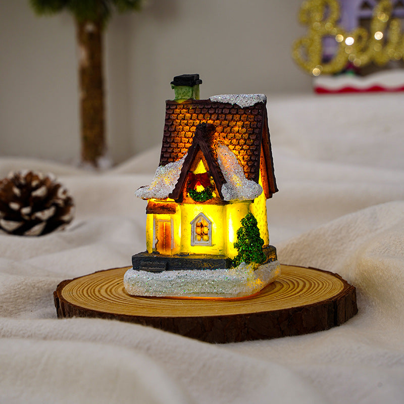 Dekorative Weihnachtsbeleuchtungshaus Karnz
