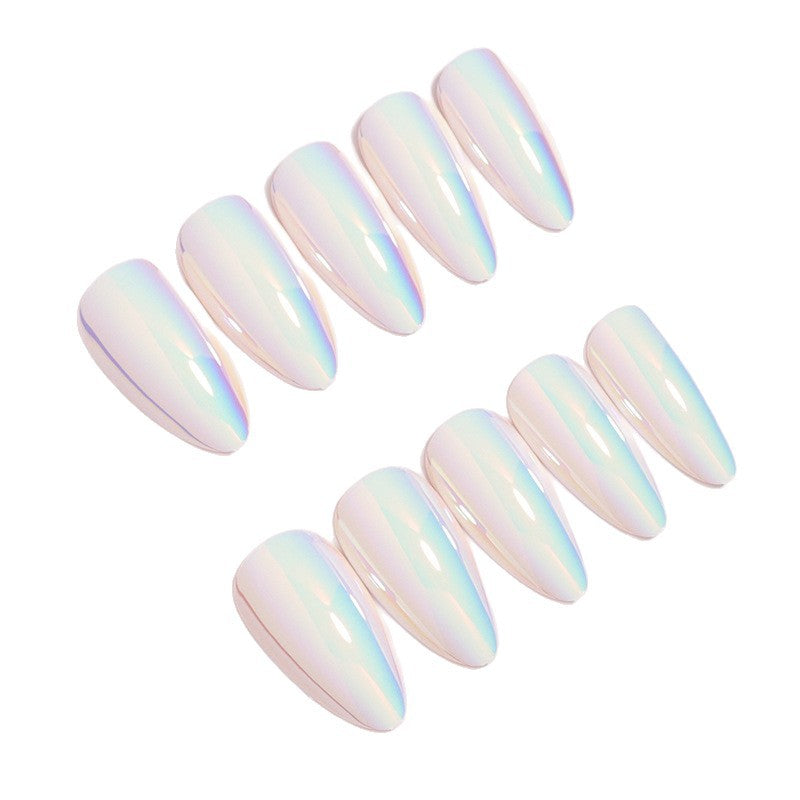 Iridescent Stiletto Press-On Nagelset Karnz