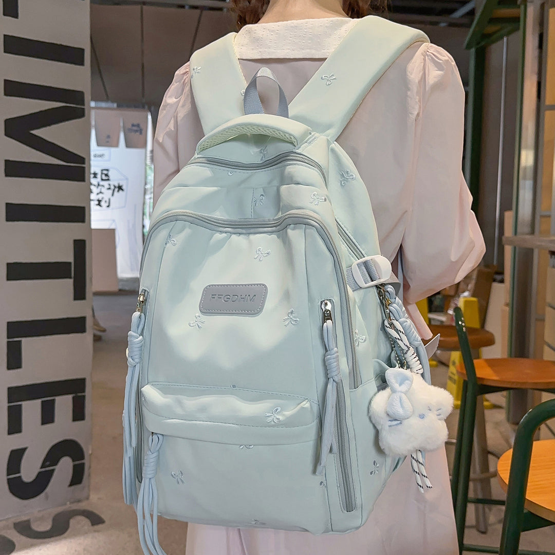 Stylischer Bestickter Reise-Rucksack Karnz
