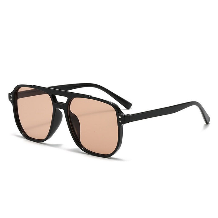 Retro Quadratische Rahmen Sonnenbrille