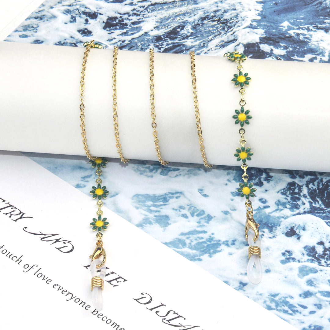 Floral Design Eyewear Chain Karnz