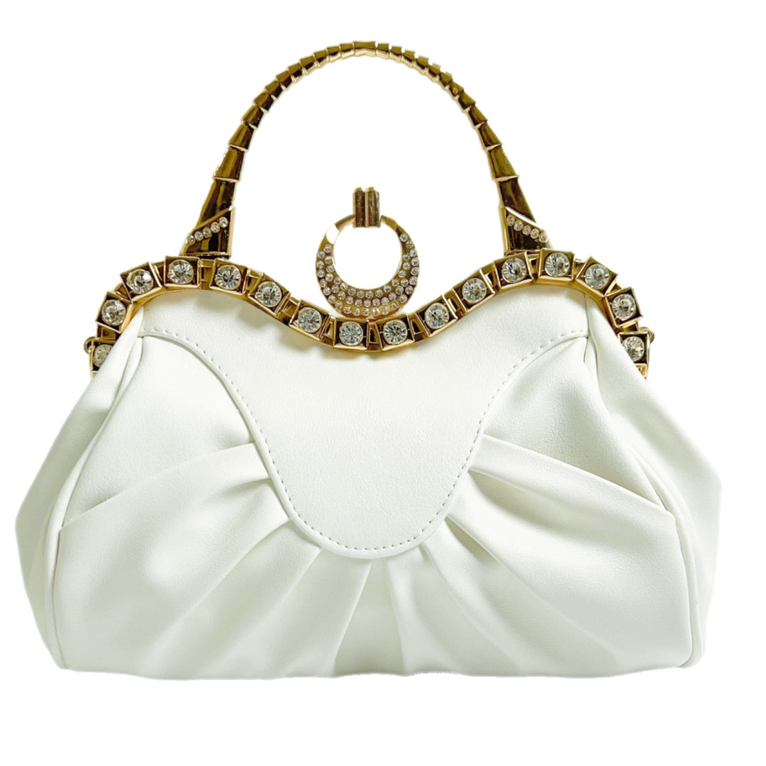 Glamouröse Gepolsterte Abendhandtasche