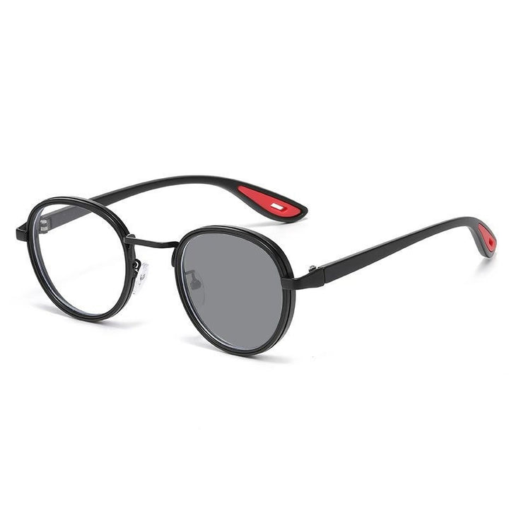 Moderne Runde Rahmen Sonnenbrille Karnz