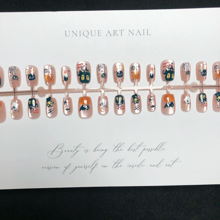Charakter-Inspirierte Press-On Nagelset