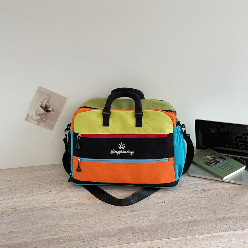 Bunter Multi-Fach Reise-Duffle