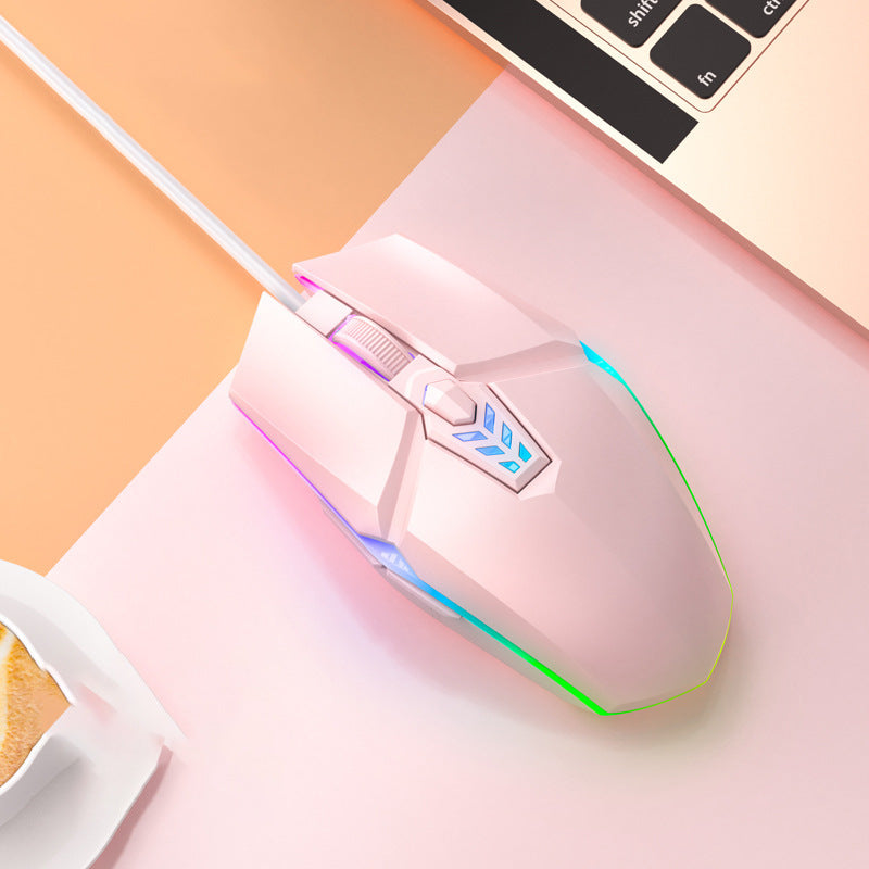 Gaming-Maus mit Ergonomischem Design und Rgb-Beleuchtung Karnz