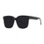 Damen Quadratische Sonnenbrille mit schützendem UV-Filter und stilvollem Rahmen Karnz
