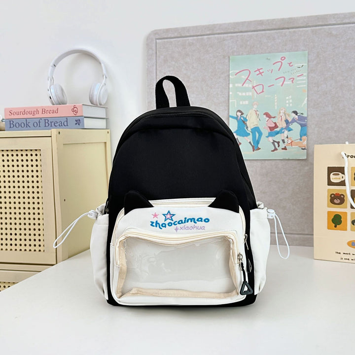 Niedlicher Katzenohr-Design Rucksack