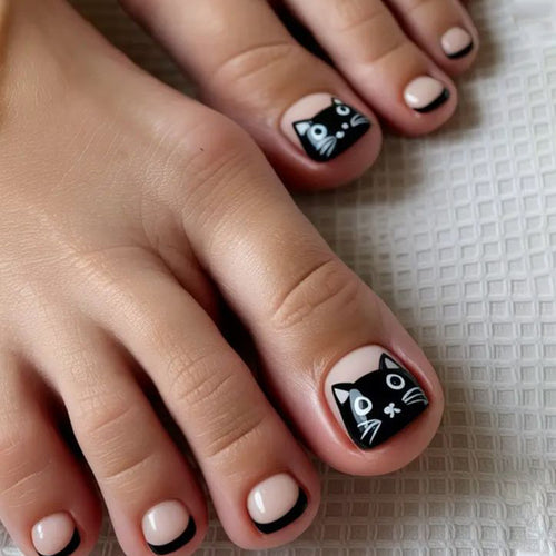 Verspielt Katzenthemen-Nagelkunst-Kit Karnz