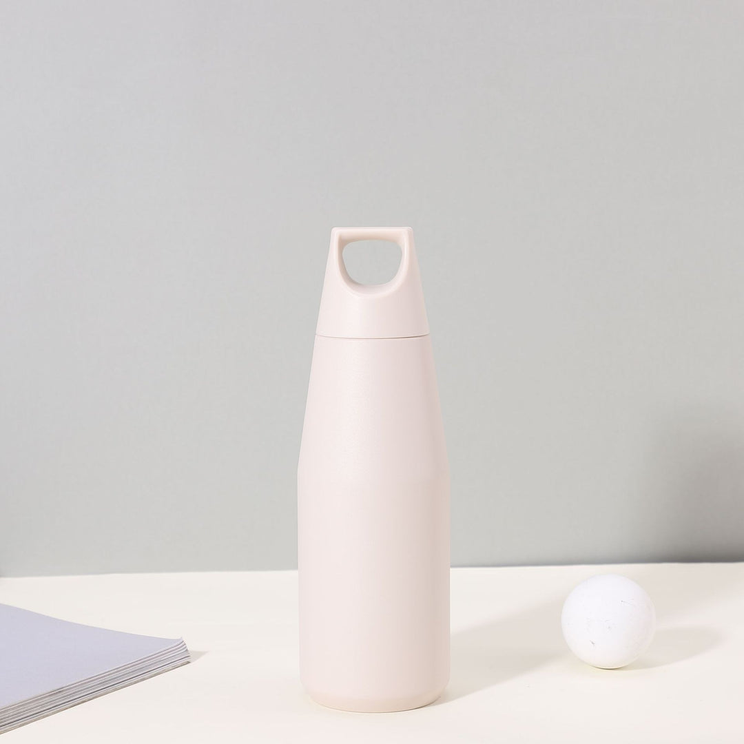 Damen stylische Isolierflasche mit ergonomischem Tragegriff Karnz