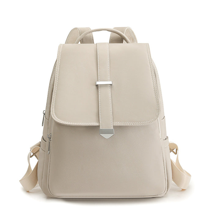 Stylischer Faux-Leder-Rucksack Karnz