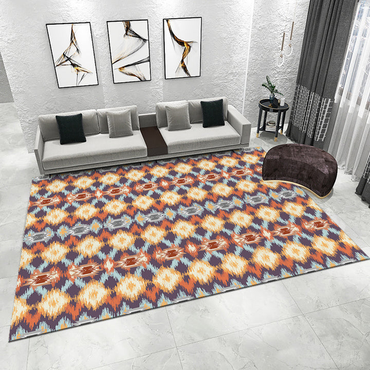 Geometrisch gemusterter Teppich 1786779209