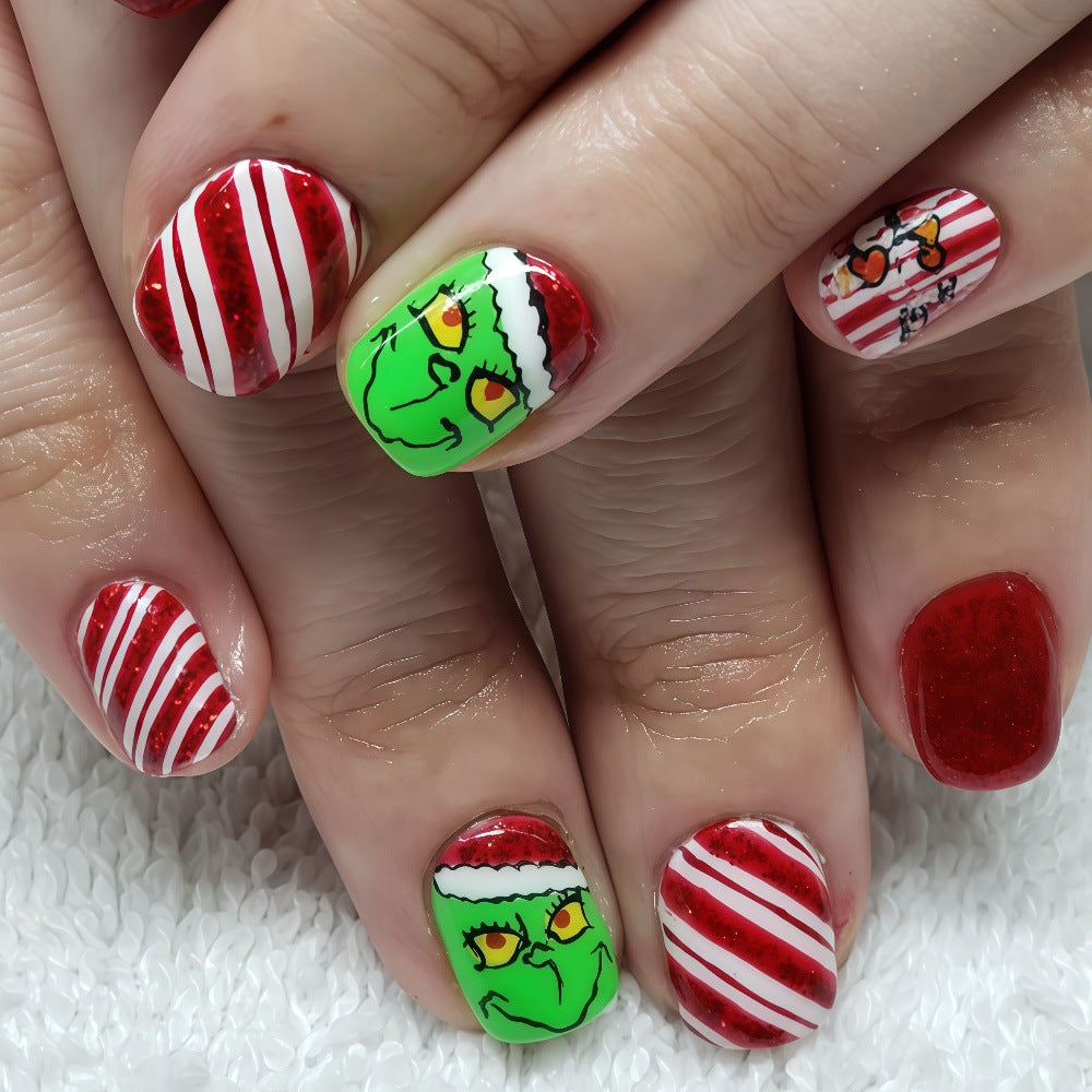 Kreative Weihnachtskunstnägel Karnz