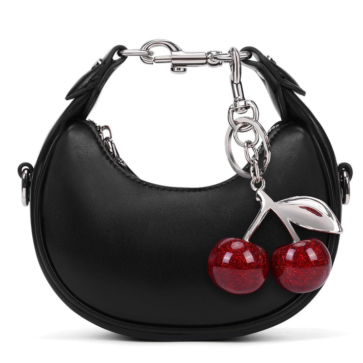 Trendige Handtasche mit Fruchtigem Anhänger Karnz