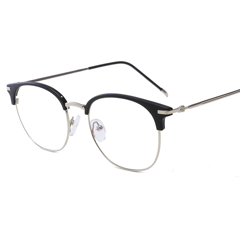 Damen modische cat-eye Brille mit filigranem Metallrahmen Karnz