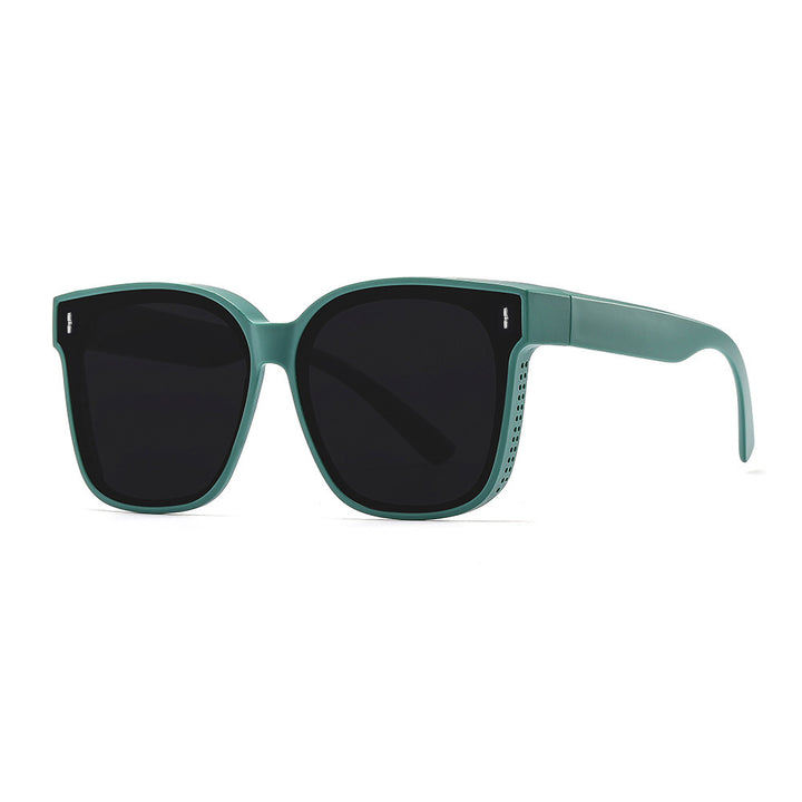 Damen Oversized Sonnenbrille mit stylischem Rahmen Karnz