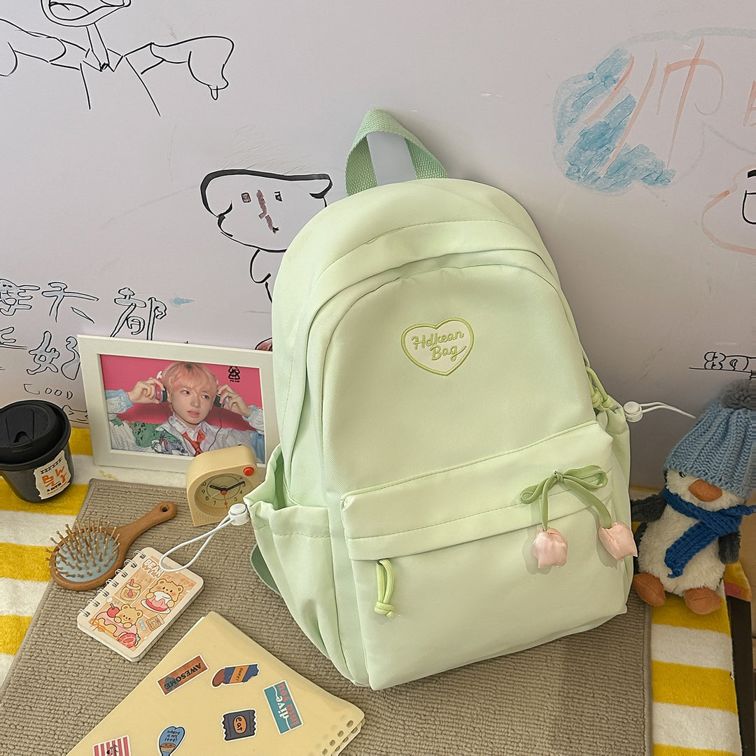 Blumenverzierte Freizeit-Rucksack Karnz