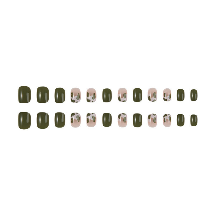 Elegantes Kunst Druck-On Nail Set