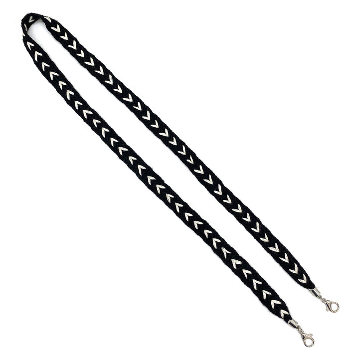 Verstellbare geflochtene Brillenband Karnz