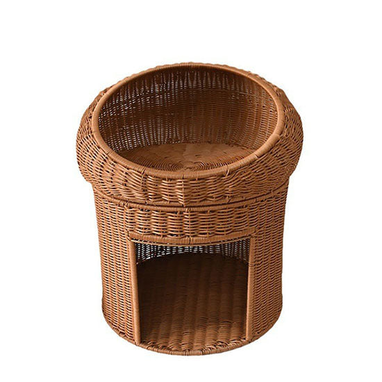 Dekorativer Geflochtener Hocker Karnz