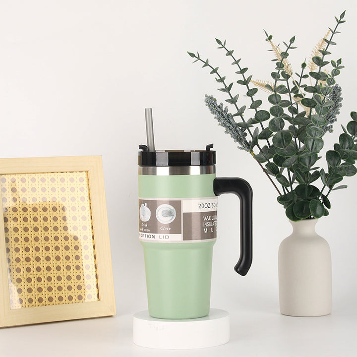 Unisex Thermobecher mit 3-in-1-Trinkoptionen Karnz