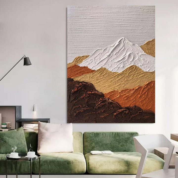 Dekorative abstrakte strukturierte Wandkunst