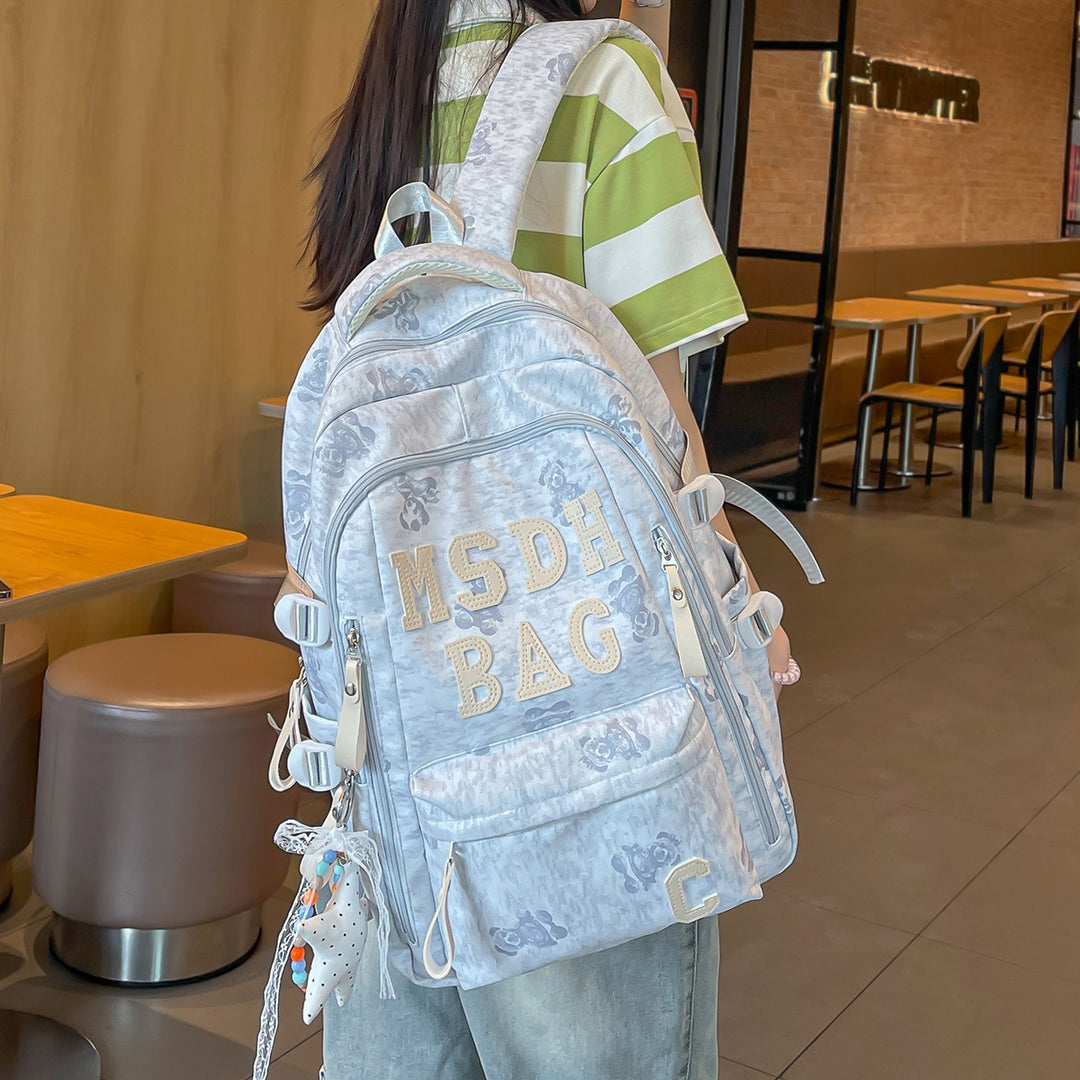 Stylische gestickte lässige Rucksack Karnz 1791205709