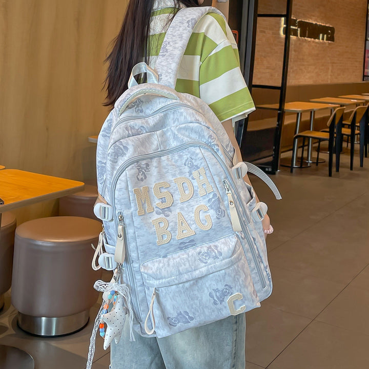 Stylische gestickte lässige Rucksack Karnz 1791205709