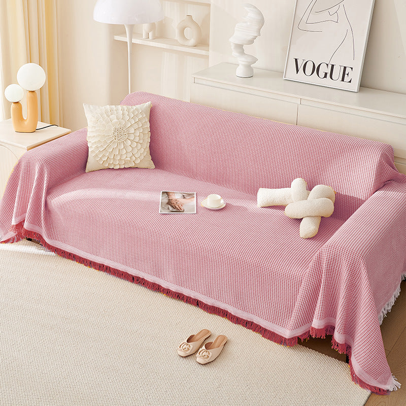 Weiche Gewebte Sofa Wurfdecke