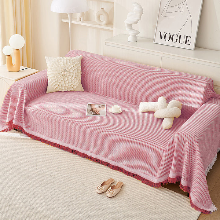 Weiche Gewebte Sofa Wurfdecke