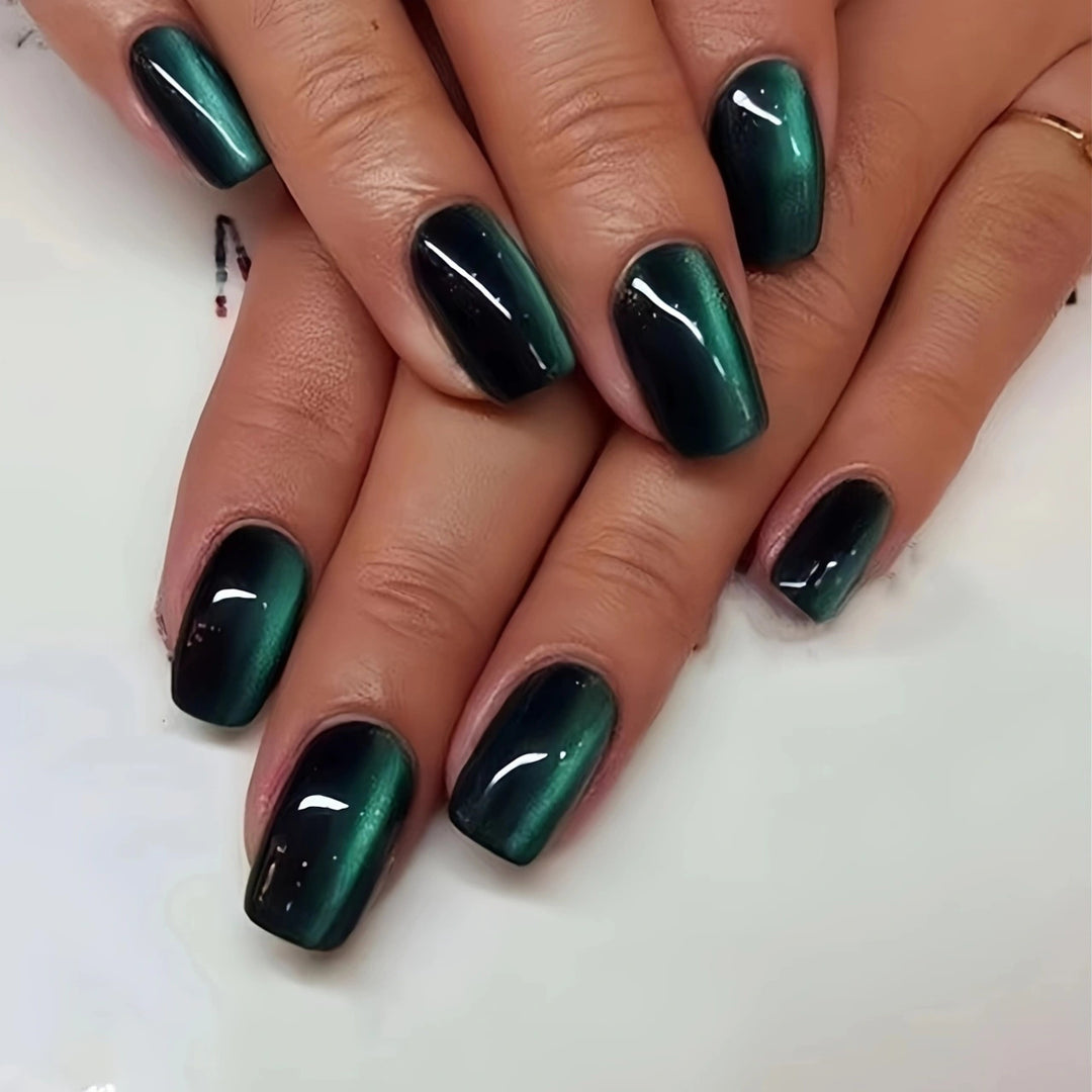 Ombre Glänzendes Nagelset