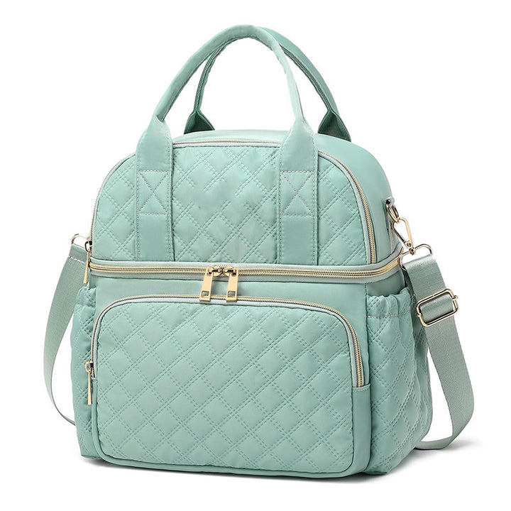 Elegante und Geräumige Quilted Umhängetasche Karnz