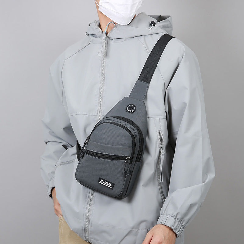 Stylischer Anti-Diebstahl Sling-Rucksack