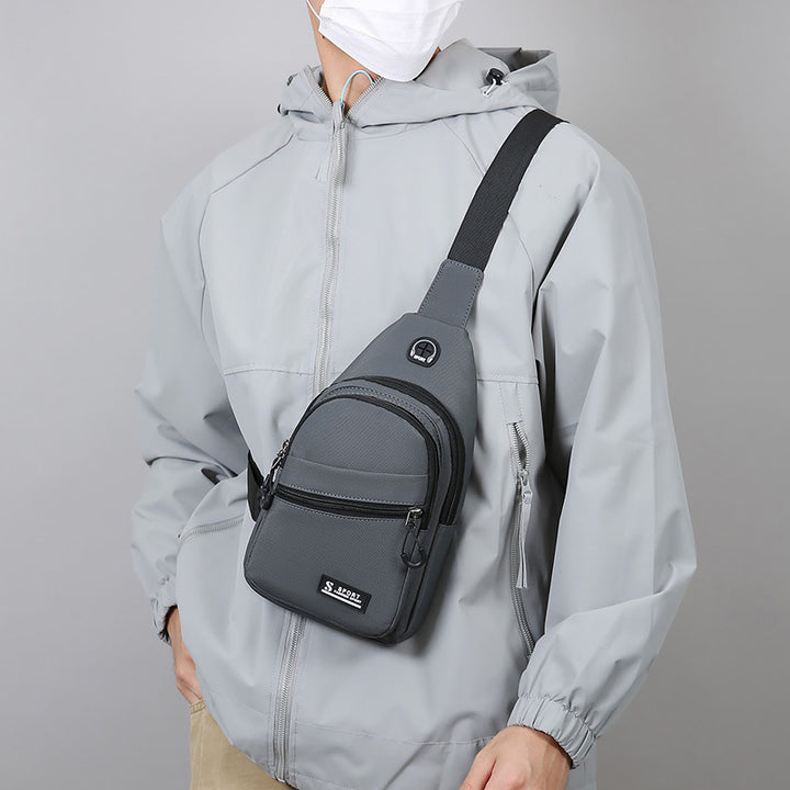 Stylischer Anti-Diebstahl Sling-Rucksack