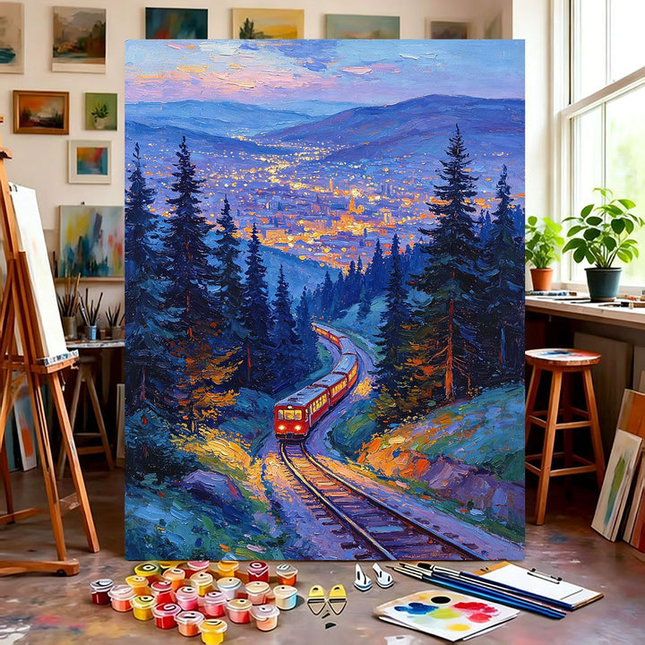 Berglandschaft Leinwandkunst Karnz