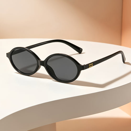 Vintage Ovalrahmen Sonnenbrille Karnz