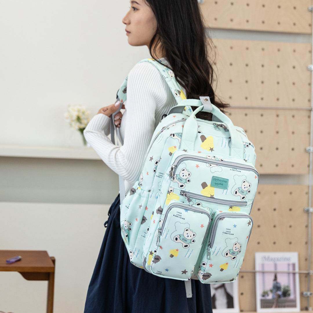 Niedlicher Tiermuster-Rucksack Karnz
