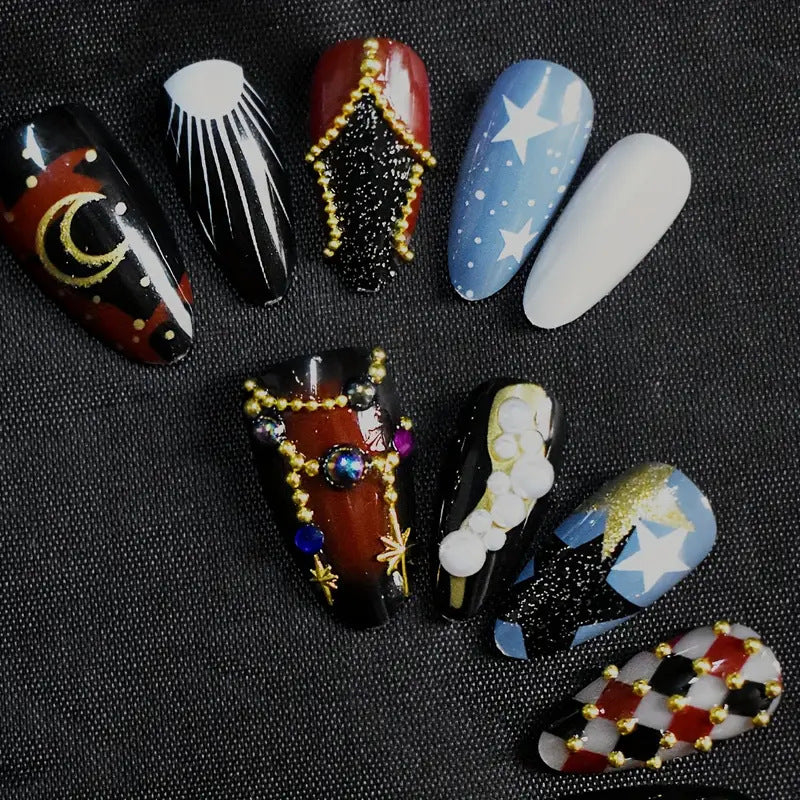 Künstlerisches Nageldesign Karnz