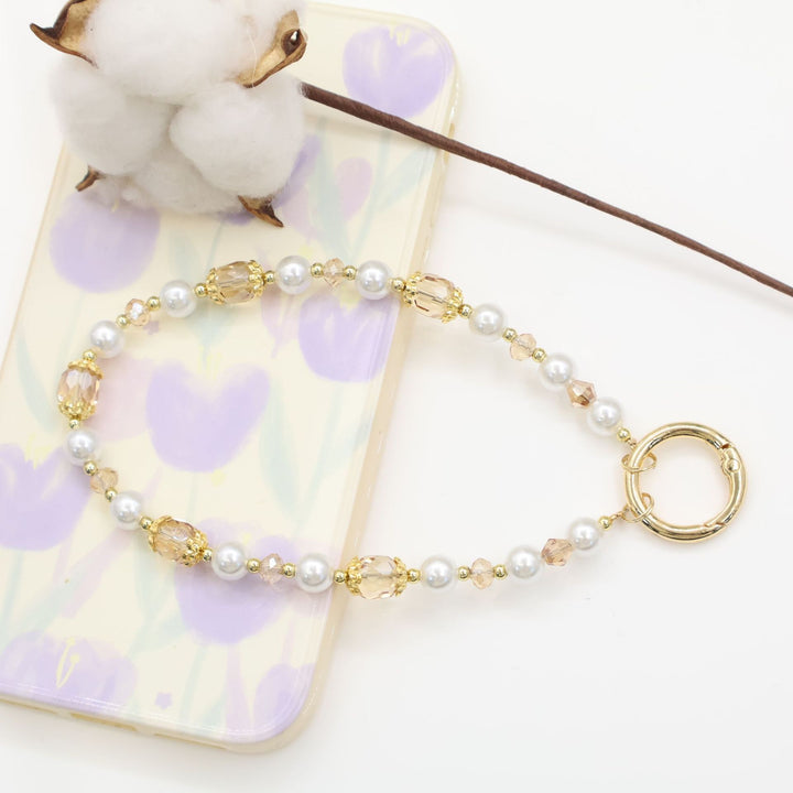 Elegante Perlen-Handykette Karnz